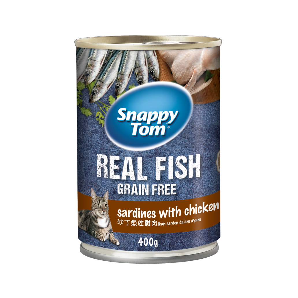 Sardines with Chicken – Snappy Tom