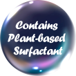 Contains Plant-based Surfactant